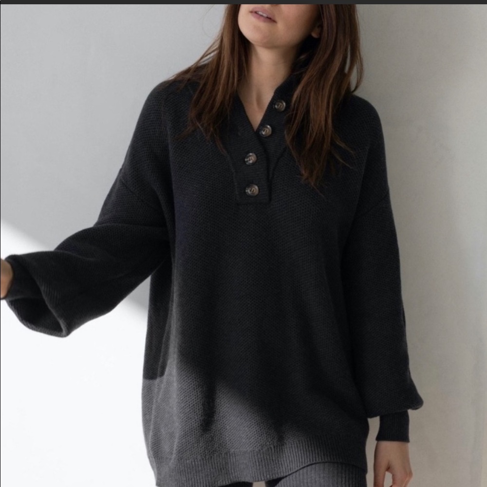 ISO Henley Lunya Sweater